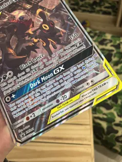 Pokemon Jumbo Oversized Umbreon & Darkrai GX Tag Team Promo Card SM241 - Image 4