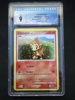 Pokemon TCG Chimchar 76/130 Cosmos Holo Rare Diamond and Pearl - Image 1