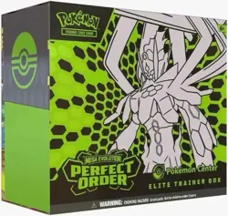 Perfect Order Pokemon Center Elite Trainer Box ETBs PRESALE! Lot of 2 - Image 1