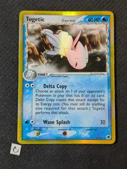 Togetic 11/101 - Delta Species EX Dragon Frontiers Holo Rare Pokemon TCG HP - Image 1