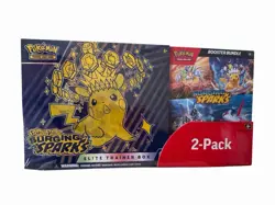 Pokemon TCG Surging Sparks Elite Trainer Box + Booster Bundle Costco 2-Pack - Image 1