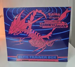 Pokemon TCG Sword Shield Darkness Ablaze ETB Elite Trainer Box Sealed - Image 1