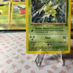 Pokemon TCG Scyther Jungle Non Holo Rare Card 26/64 - Image 4