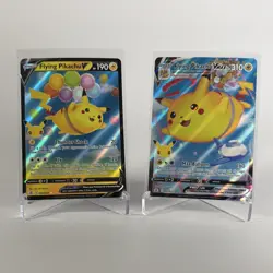 Pokemon TCG Celebrations Flying Pikachu V 006/025 VMAX 007/025 Holo Lot 2 - Image 1