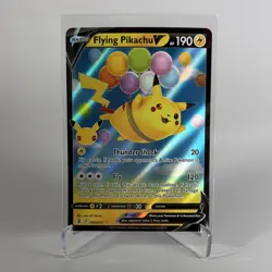 Pokemon TCG Celebrations Flying Pikachu V 006/025 VMAX 007/025 Holo Lot 2 - Image 4