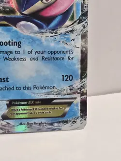 *PROMO EX HOLO* Pokemon Greninja EX XY20 XY Set 170HP TCG - Image 4
