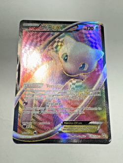 Pokemon TCG Mew EX 120/124 Dragons Exalted Ultra Rare Full Art Holo - Image 1