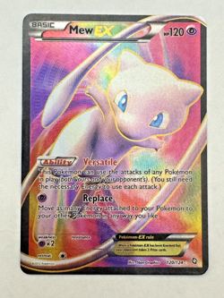 Pokemon TCG Mew EX 120/124 Dragons Exalted Ultra Rare Full Art Holo - Image 4