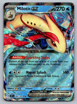 Milotic ex Pokemon Surging Sparks 042/191 Double Rare NM - Image 1