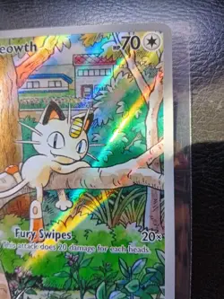 Pokemon TCG Meowth 106/094 Me02: Phantasmal Flames Holo 💎💎💎 - Image 2