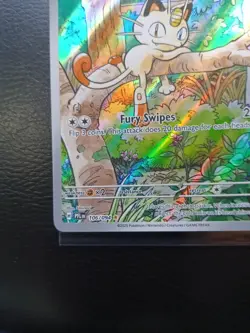 Pokemon TCG Meowth 106/094 Me02: Phantasmal Flames Holo 💎💎💎 - Image 4