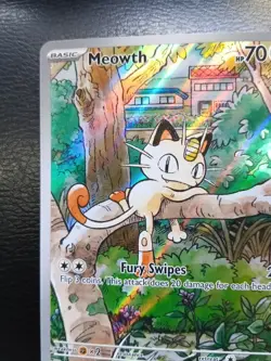 Pokemon TCG Meowth 106/094 Me02: Phantasmal Flames Holo 💎💎💎 - Image 5
