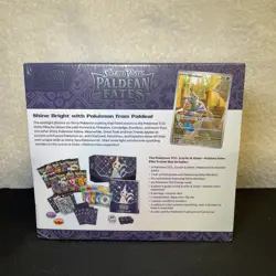 Pokemon TCG: Scarlet & Violet—Paldean Fates ETB–Factory Sealed – 9 Booster Packs - Image 3