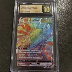 2022 Pokemon Regieleki VMAX Japan Hyper Rare Holo 115/098 CGC 10 Pristine - Image 1