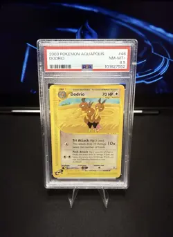 PSA 8.5 NM-MT+ Dodrio #46 Aquapolis Pokemon TCG 2003 - Pop 1! - Image 1