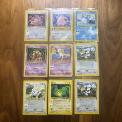 9 Pokemon WotC Black Star Promo Lot Rocket’s Meowth Togepi Pikachu Mew Mewtwo - Image 1