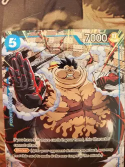 1x Monkey D. Luffy Treasure Rare OP13 Carrying on His Will! One Piece TCG! NM - Image 2