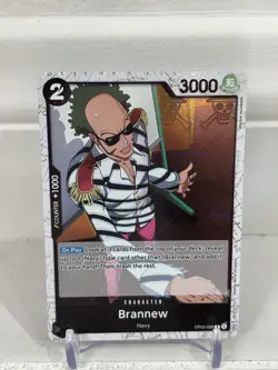One Piece Brannew (Jolly Roger Foil) (OP03-089/326) Premium Booster NM FOIL - Image 1