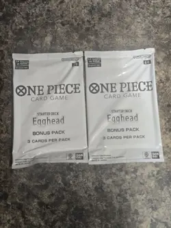 One Piece TCG 2x Starter Deck 29 Egghead Bonus Packs *SEALED* *SHIPS NOW* - Image 1