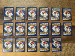 WotC Pokemon 1st Edition Fossil - 17 Card Lot (Slowpoke, Omanyte, Horsea, Etc.) - Image 2