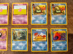 WotC Pokemon 1st Edition Fossil - 17 Card Lot (Slowpoke, Omanyte, Horsea, Etc.) - Image 5