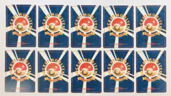 Vintage Japanese Pokemon Cards Lot of 10 Giovanni’s Nidoking Murkrow Played - Image 2
