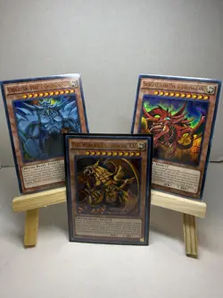 Konami Yu-Gi-Oh! Obelisk Slifer Ra Card Lot LDK2-EN01 Limited Edition 3 English - Image 1