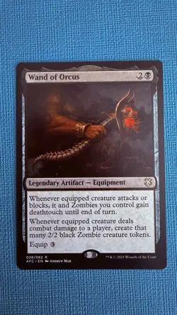 Wand of Orcus - Rare 028/062 AFC - Magic: the Gathering - Image 1