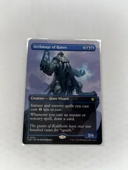 Archmage of Runes (Borderless) Foundations Regular - Image 1