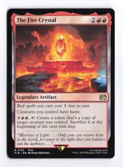 The Fire Crystal 0135 (R) MTG FINAL FANTASY (FIN) - Image 1