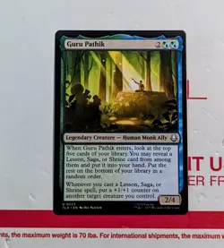 MTG - Guru Pathik - Avatar: The Last Airbender NM/M Condition - Image 1