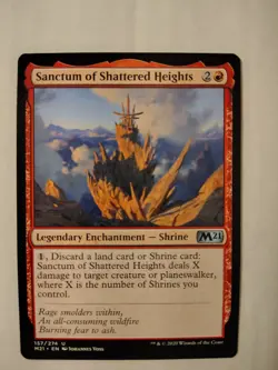 Sanctum of Shattered Heights (157) – Core Set 2021 – MTG Magic the Gathering - Image 1