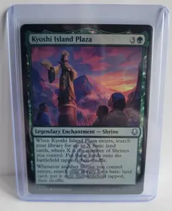 MTG Kyoshi Island Plaza - x1, Foil, NM - Image 1