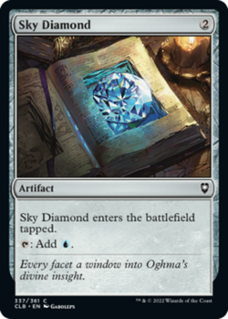 4 x Sky Diamond - Foil - Commander Legends: Battle for Baldur's Gate - Light Pla - Image 1
