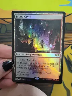 MTG Blood Crypt Ravnica Allegiance Foil - Image 1