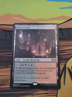 MTG Blood Crypt Ravnica Allegiance Foil - Image 2