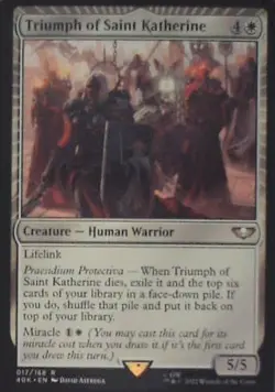 Triumph of Saint Katherine - Universes Beyond: Warhammer 40,000: #17 Nm C252 - Image 1
