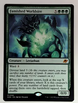 (Normal) Famished Worldsire (182) Edge of Eternities Mtg NM - Image 1
