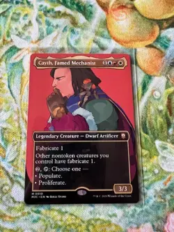 Cayth, Famed Mechanist (Borderless) MTG: Commander M3C*Pack Fresh* - Image 1