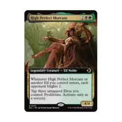 WOTC Lorwyn Eclipsed High Perfect Morcant (Extended Art) (R) NM - Image 1