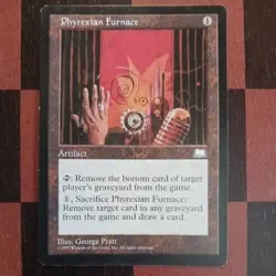 Mtg Phyrexian Furnace LP Weatherlight Magic The Gathering Pre Modern - Image 1