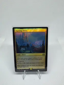 MTG- Final Fantasy: Starting Town Foil - Image 1