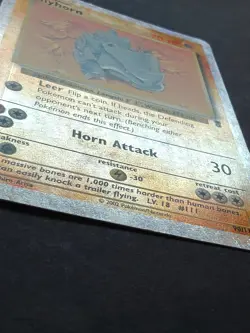 Pokemon Rhyhorn 90/110 Legendary Collection Reverse Holo Raw LP Print Line - Image 4