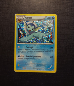 Pokemon "Aquali / Vaporeon" 3/12 *Holo* McDonald's 2013 - French - Poor - Image 1