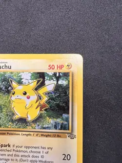 Pikachu 60/64 1st Edition - Pokemon Jungle - Vintage WOTC NM - Image 3
