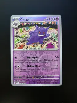 Pokemon TCG - Gengar 094/165 - Scarlet & Violet: 151 Reverse Holo Rare NM/M - Image 1