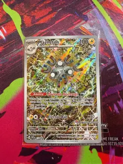 Magneton 159 Pokemon Center 151 Stamped Black Star Promo - Image 1