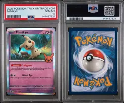 PSA 10 - Mimikyu 97/193 Trick or Trade Rare Holo Pokemon TCG - Population 2670 - Image 4