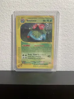 Pokemon TCG Venusaur Expedition Base Set 30/165 Regular Holo Rare - Image 1