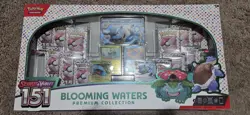 Pokemon TCG: S&V 151 Blooming Waters Premium Collection Factory Sealed Box - Image 1